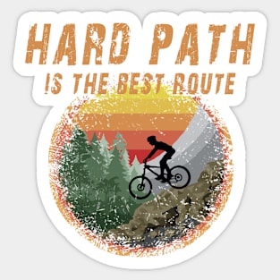 Mountain bike Sticker